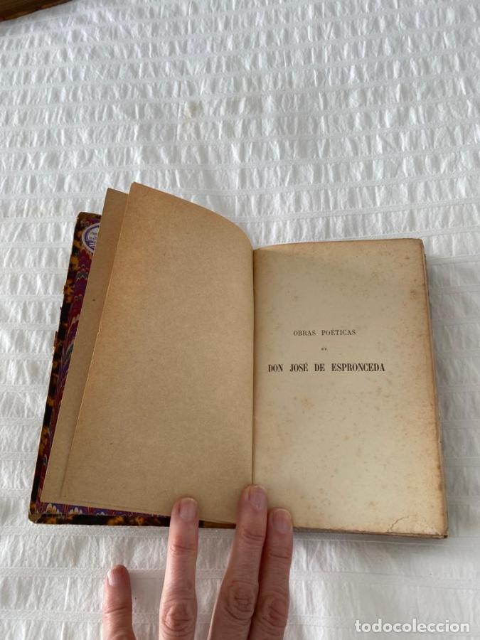 Libros: OBRAS POETICAS - D. JOSE DE ESPRONCEDA - Foto 7
