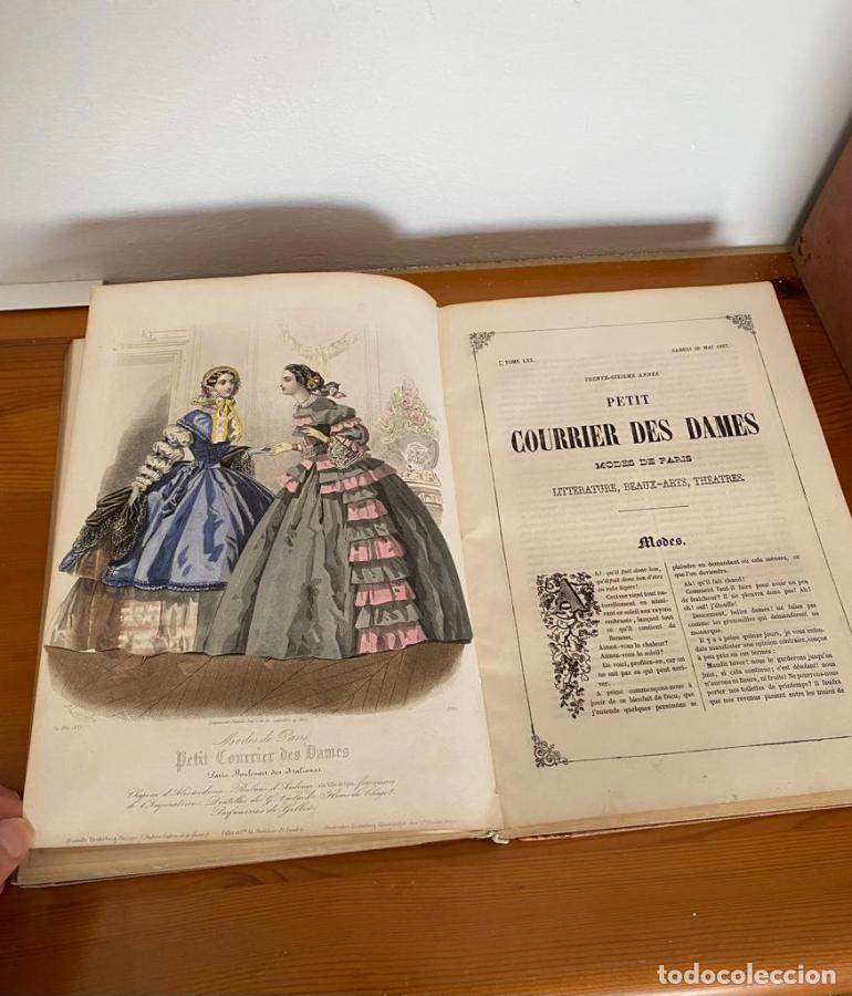 Livros em segunda m&atilde;o: Petit courrier des dames, 1862 -