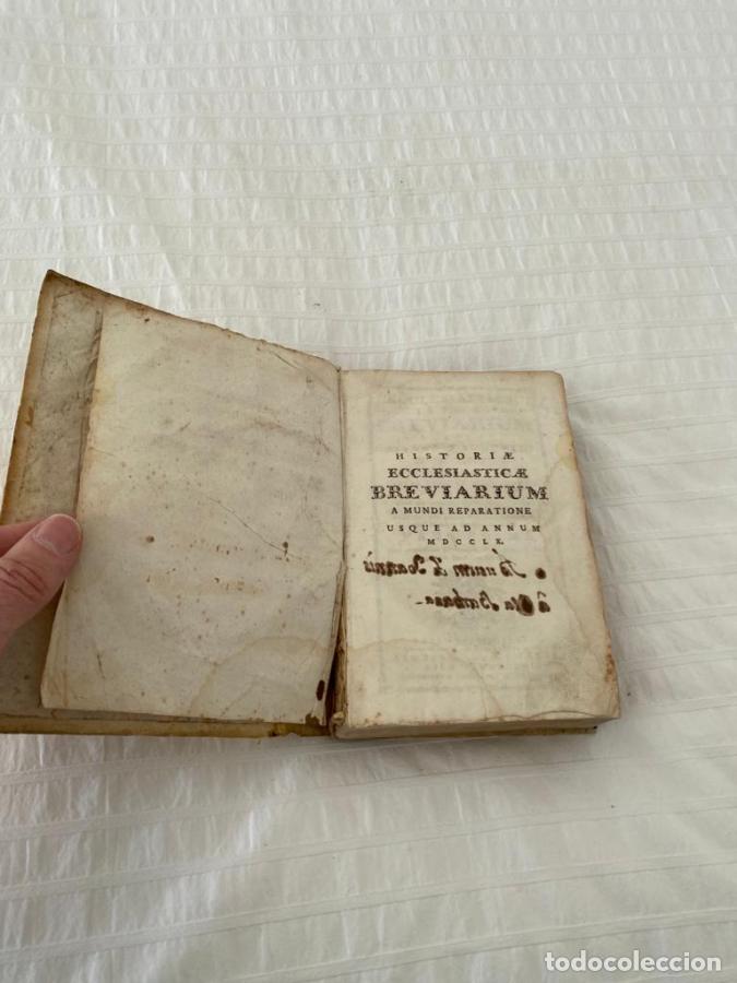 Libros: ECCLESIASTICAE HISTORIAE BREVIARIUM - JOANE LAURENTIO BERTI - Foto 3