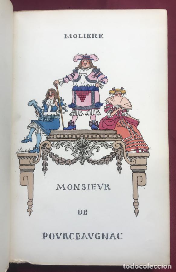 Livros em segunda m&atilde;o: Monsieur de Pourceaugnac. Com&eacute;die-Ballet en trois actes. - Moliere