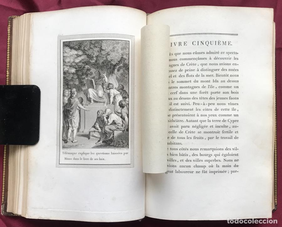 Libros: Les aventures de T&eacute;l&eacute;maque, 2 tomos - Fenel&oacute;n, M. de - Foto 5