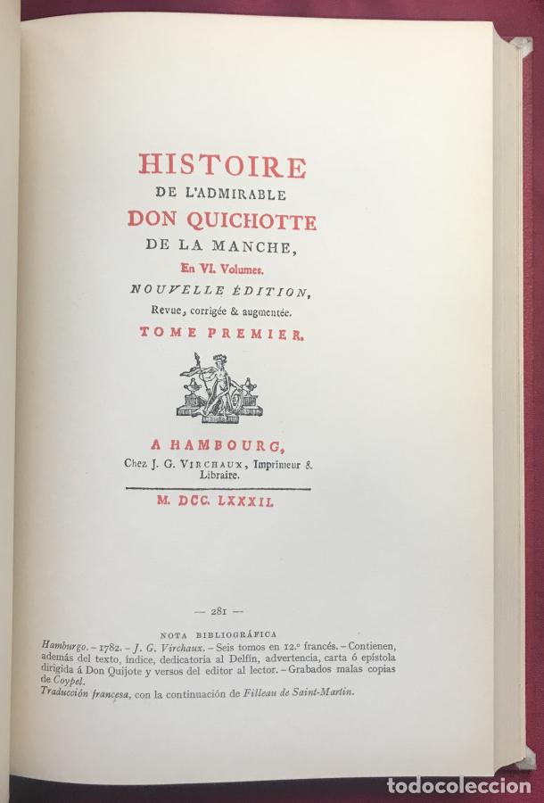 Libros: Iconografia de las ediciones del Quijote, 3 tomos - Manuel Henrich - Foto 7