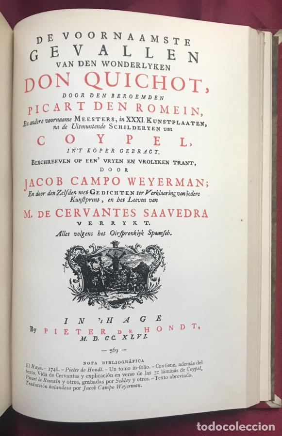 Libros: Iconografia de las ediciones del Quijote, 3 tomos - Manuel Henrich - Foto 8