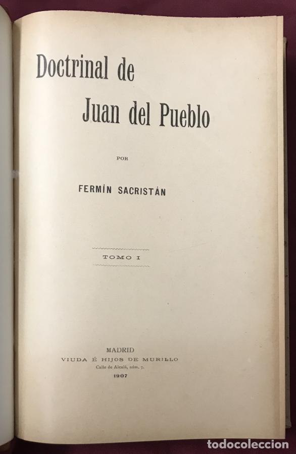 Libros: Doctrinal de Juan del Pueblo - Sacrist&aacute;n, Ferm&iacute;n - Foto 7