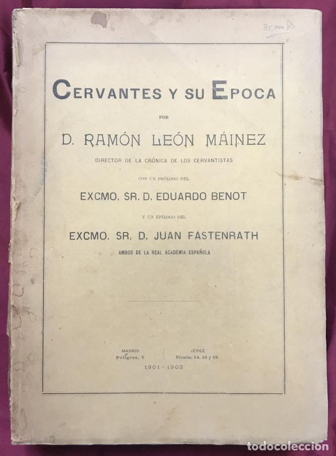Libros: Primera edici&oacute;n del Quijote en Jerez. Cervantes y su &eacute;poca. Con un prologo del Exmo. Sr. D. Eduardo