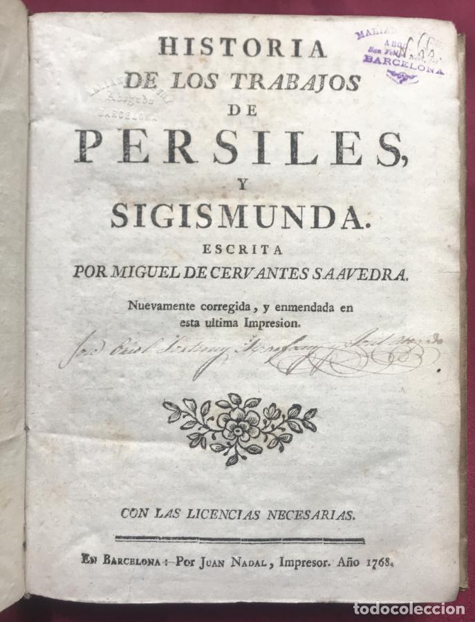 B&uuml;cher: Historia de los trabajos de Persiles y Sigimunda - Miguel de Cervantes Saavedra