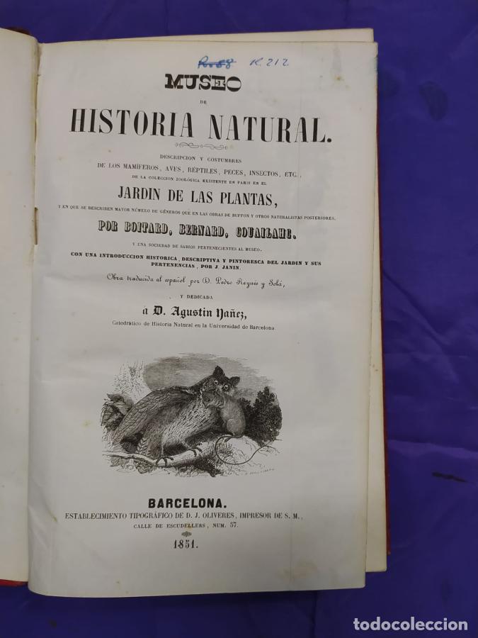 Libros: Museo de Historia natural - Boitard, M. - Foto 11