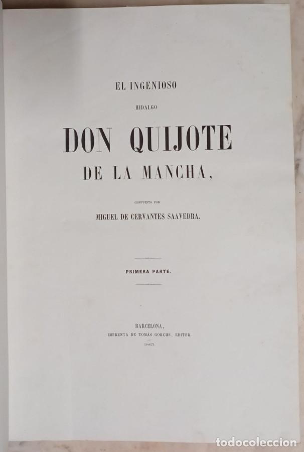 Libros: El ingenioso hidalgo Don Quijote de la Mancha. 2 tomos - Cervantes Saavedra, Miguel