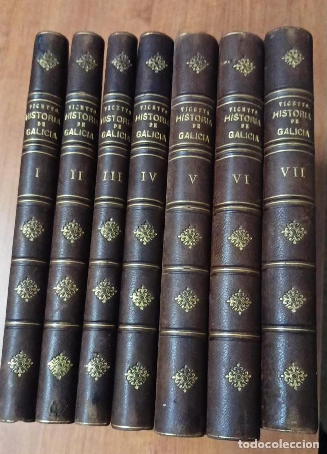 B&uuml;cher: Historia de Galicia. 7 tomos - Vicetto, Benito