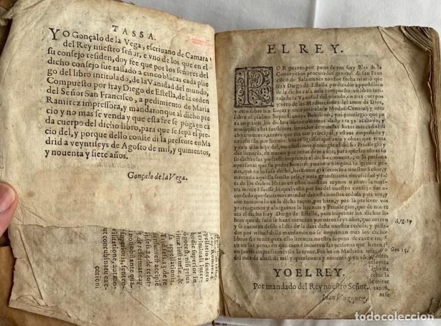 Libros: De la vanidad del mundo - Estella, Diego de - Foto 5