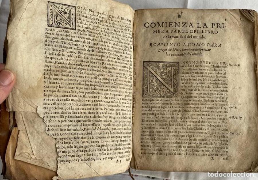 Libros: De la vanidad del mundo - Estella, Diego de - Foto 6