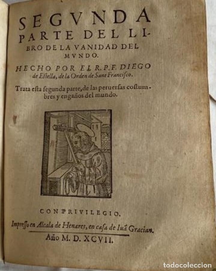 B&uuml;cher: De la vanidad del mundo - Estella, Diego de