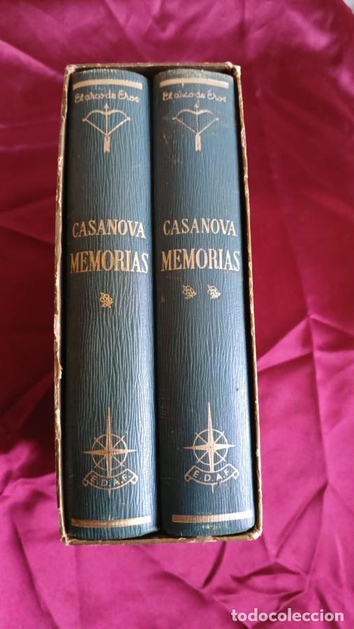 Libri di seconda mano: EL ARCO DE EROS, MEMORIAS I Y II. JACOBO CASANOVA. - Casanova
