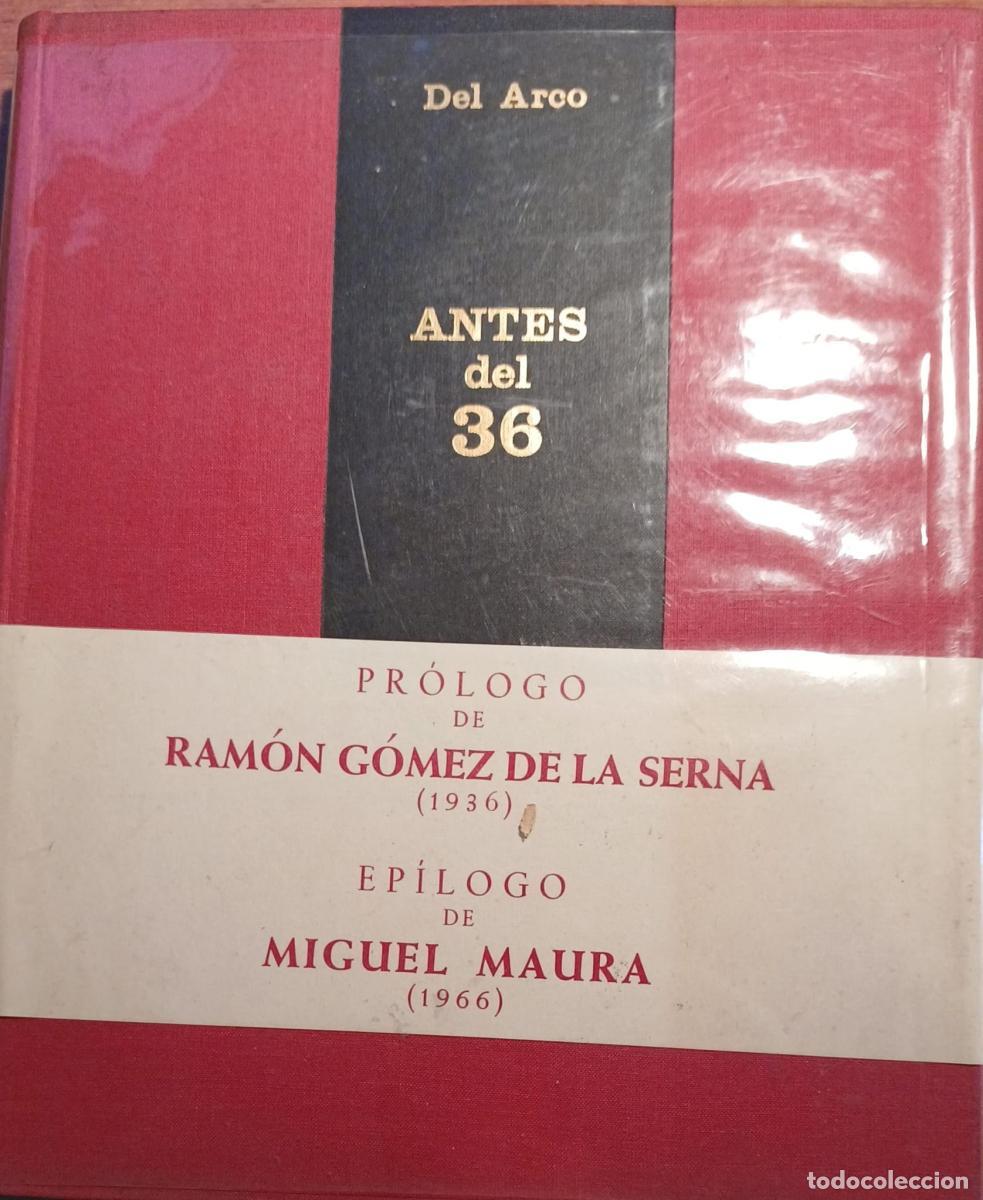 books: Antes del 36 - Del Arco
