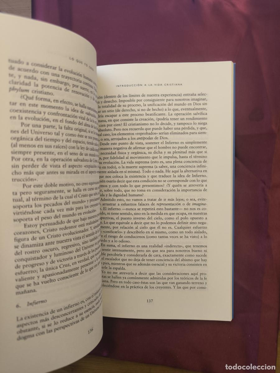 Libros: Lo que yo creo - Teilhard de Chardin, Pierre - Foto 4