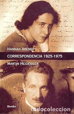 Libros: Correspondencia 1925-1975 - Arendt, Hannah / Heidegger, Martin
