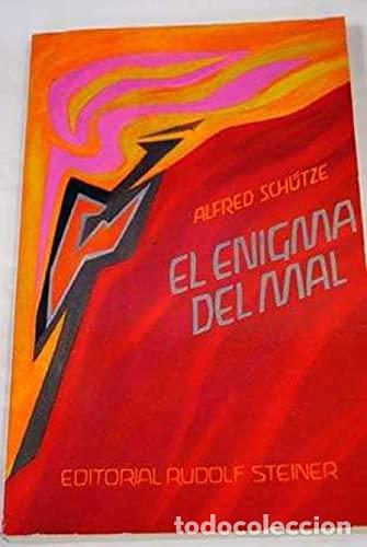 books: El enigma del mal - Schutze, Alfred
