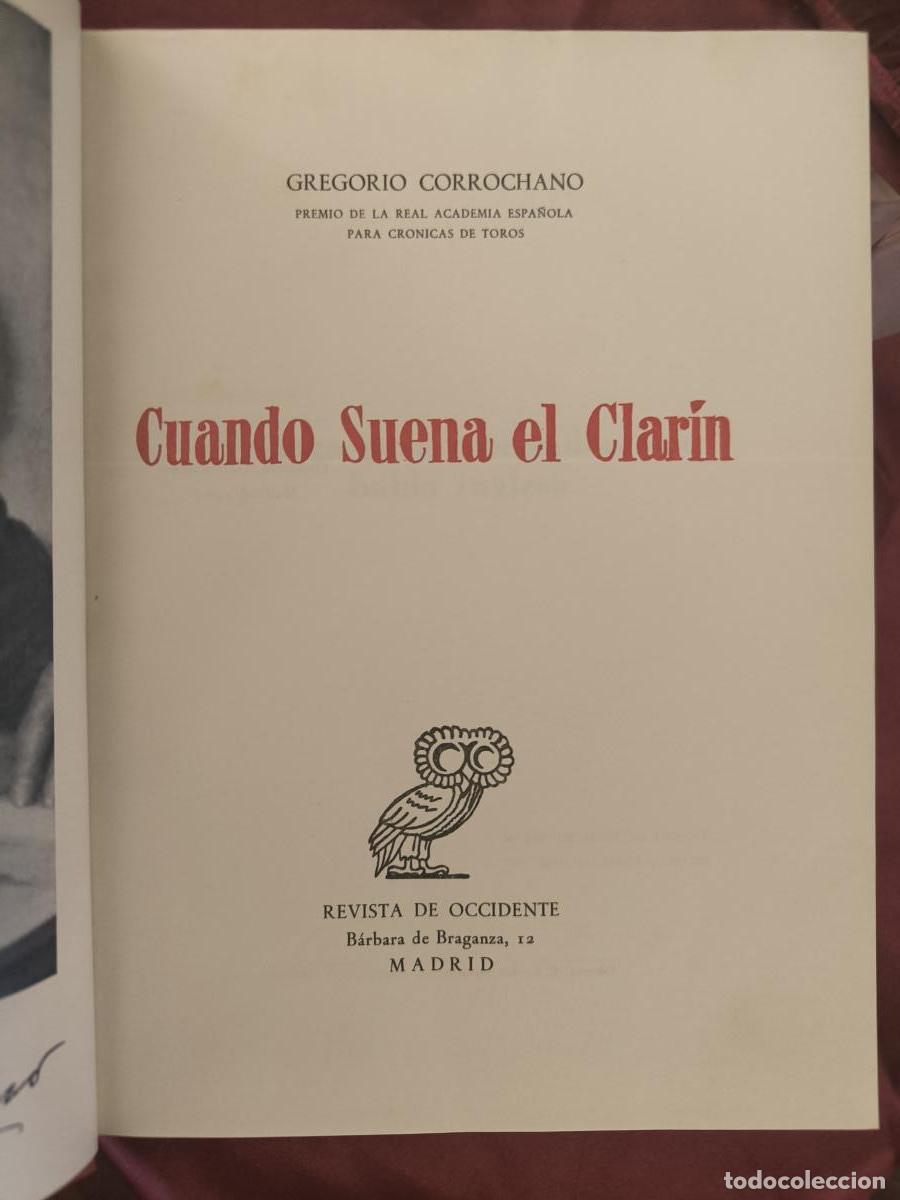 Libros: CUANDO SUENA EL CLAR&Iacute;N - GREGORIO CORROCHANO