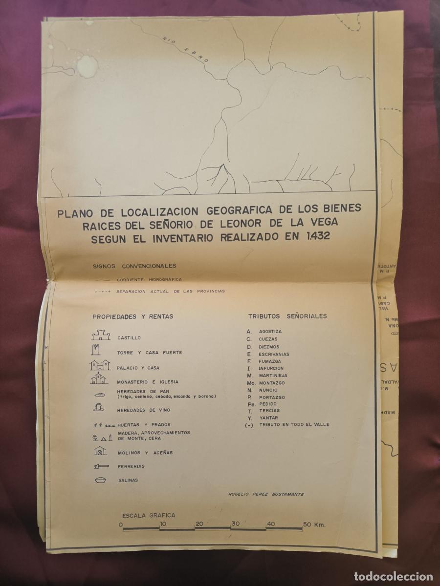B&uuml;cher: plano de localizaci&oacute;n geogr&aacute;fica de los bienes ra&iacute;ces de Leonor de la Vega - Rogerio P&eacute;rez Bustamant