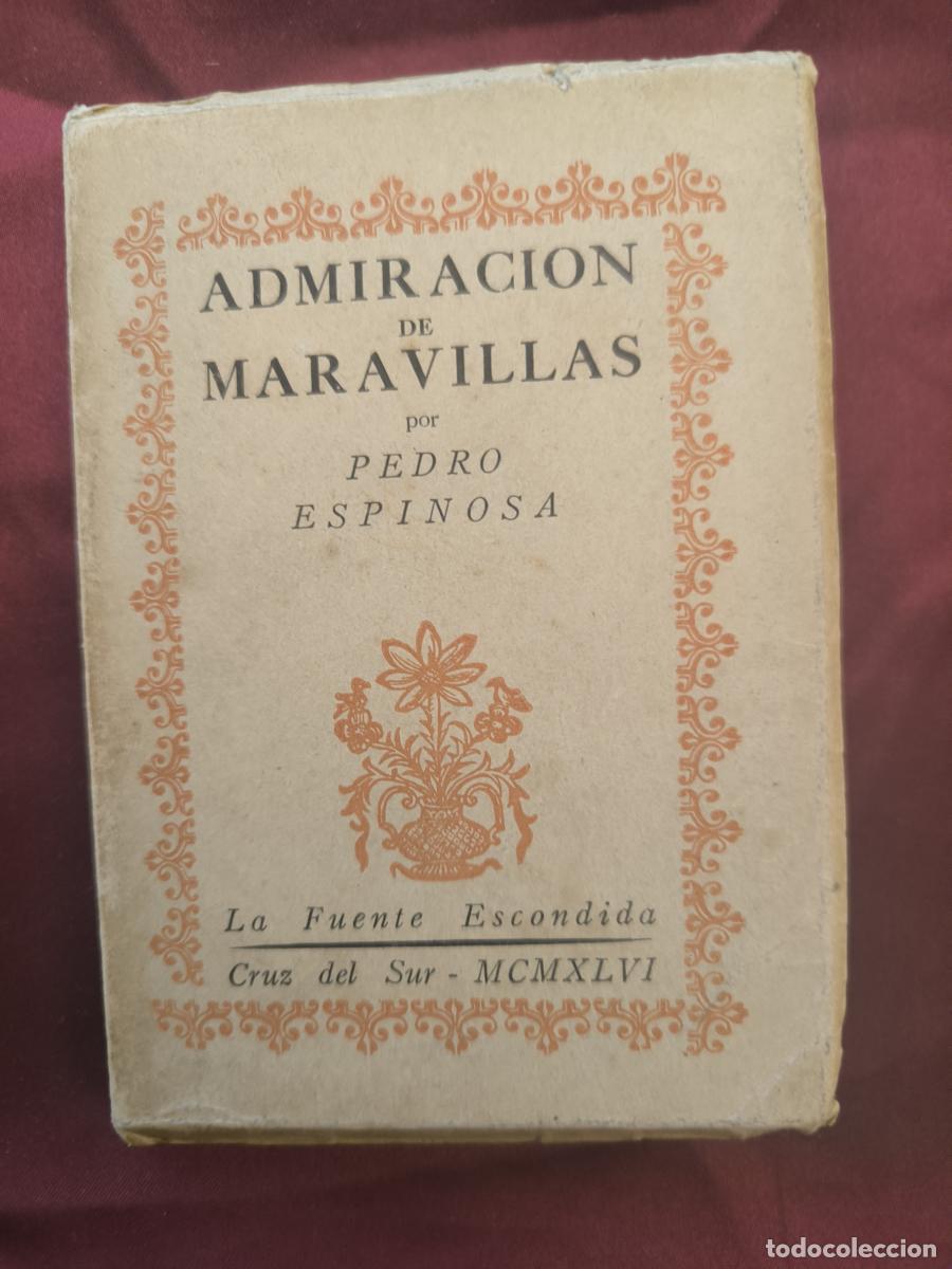 Libros: Admiraci&oacute;n de Maravillas - Pedro Espinosa