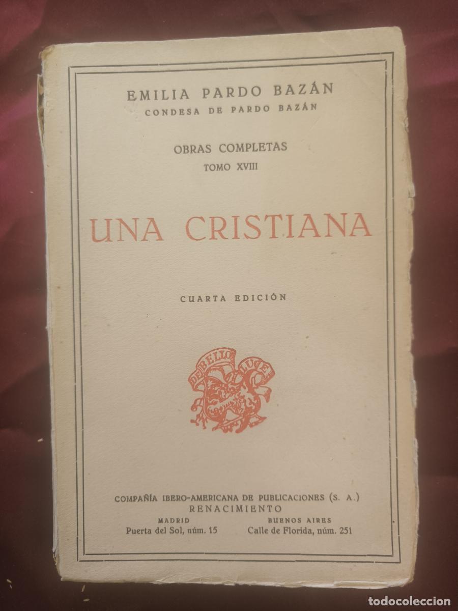 Libros: Una Cristina - Emilia Pardo Baz&aacute;n.