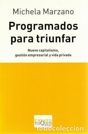 Libros: Programados para triunfar - Marzano, Michela [Roma, 1970]