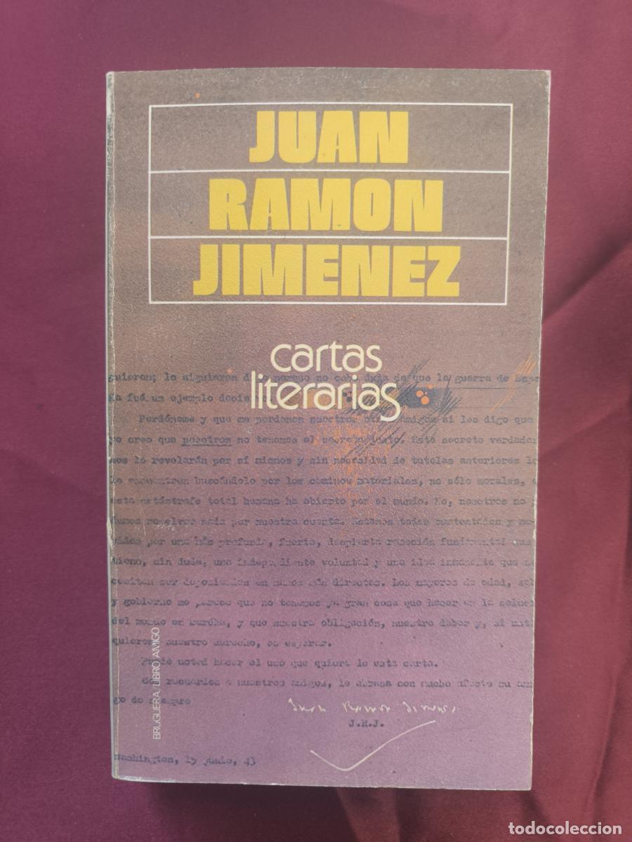 B&uuml;cher: Cartas literarias. - Juan Ram&oacute;n Jim&eacute;nez.