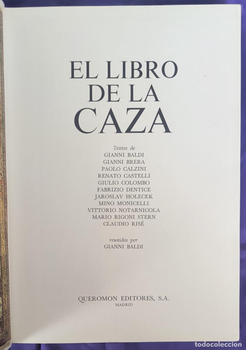 Libros: El libro de la caza. - VVAA - Foto 3