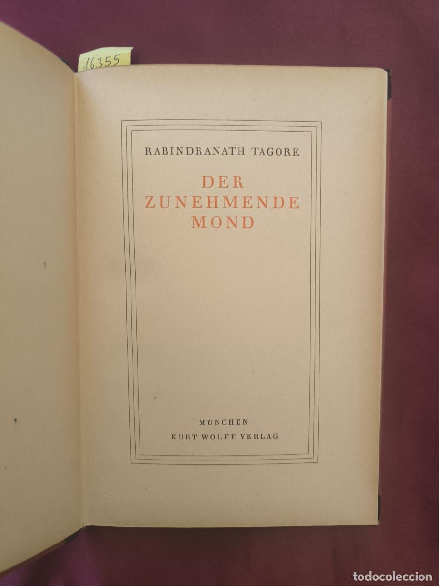 Libros: Der zunehmende Mond - Rabindranath Tagore - Foto 3