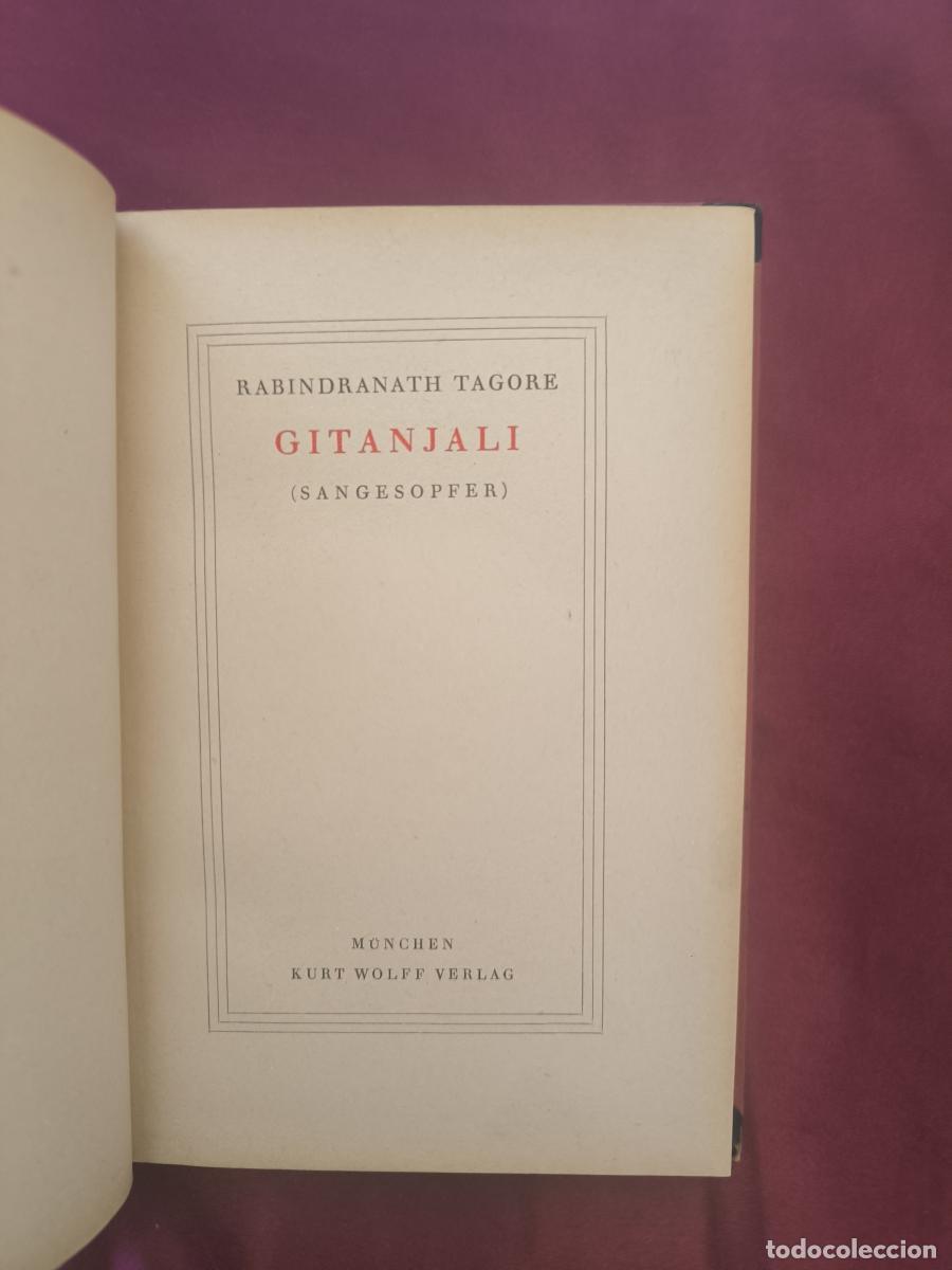 Libros: Gitanjali - Rabindranath Tagore - Foto 3