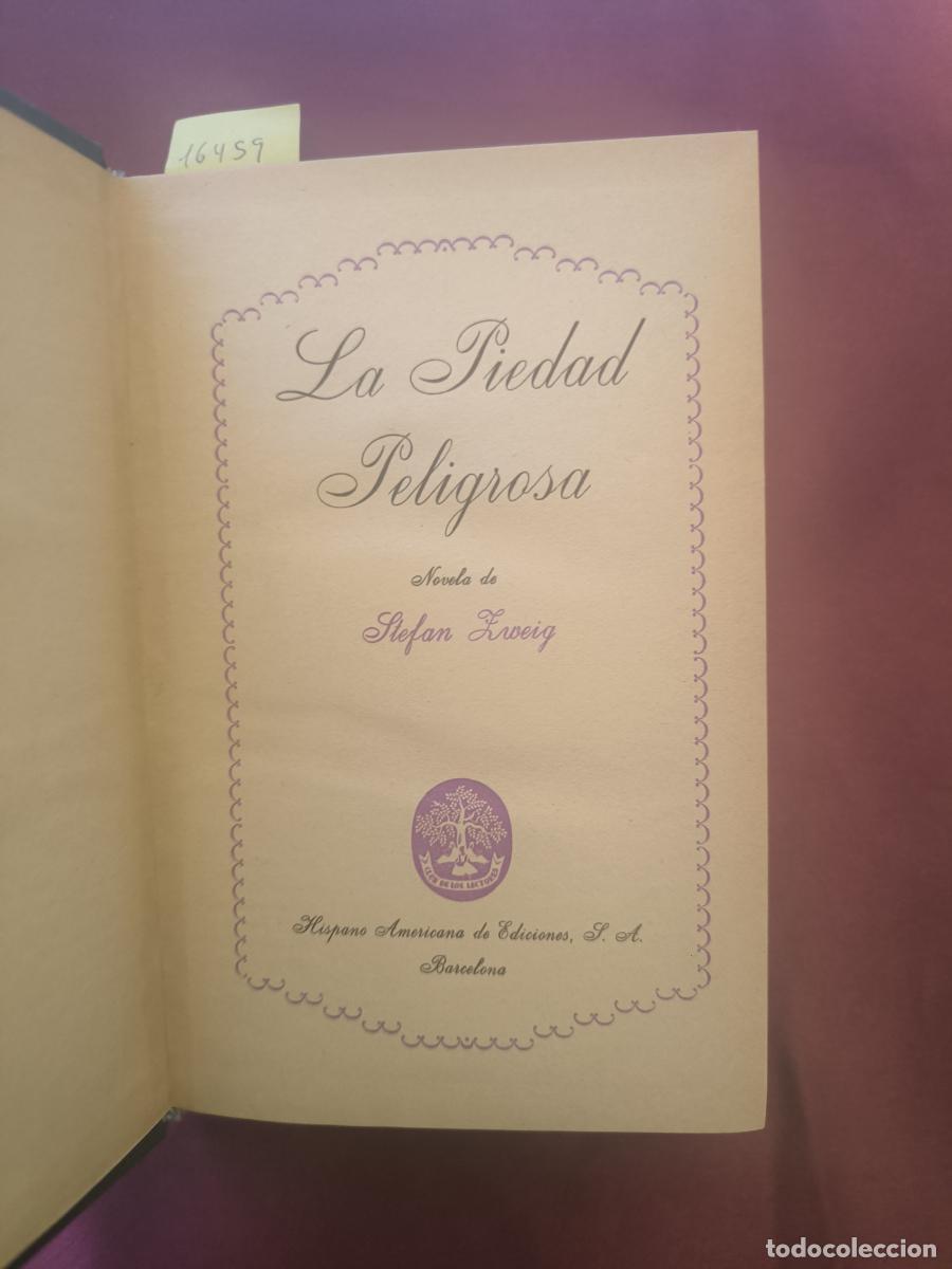 Libros: La ciudad peligrosa - Stefan Zweig