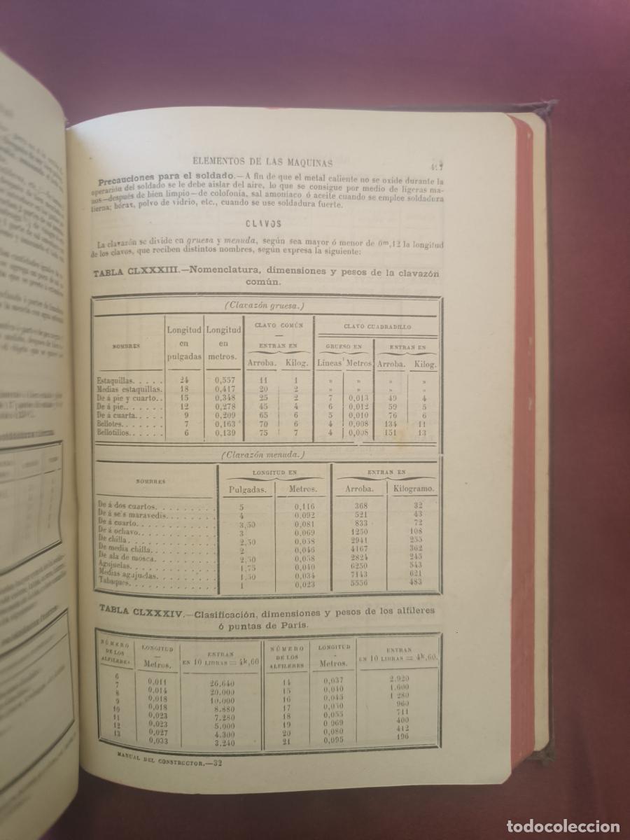 Libros: Manual y Formulario del Constructor - Jos&eacute; Mar&iacute;a de Soroa Carlos F. de Castro - Foto 5