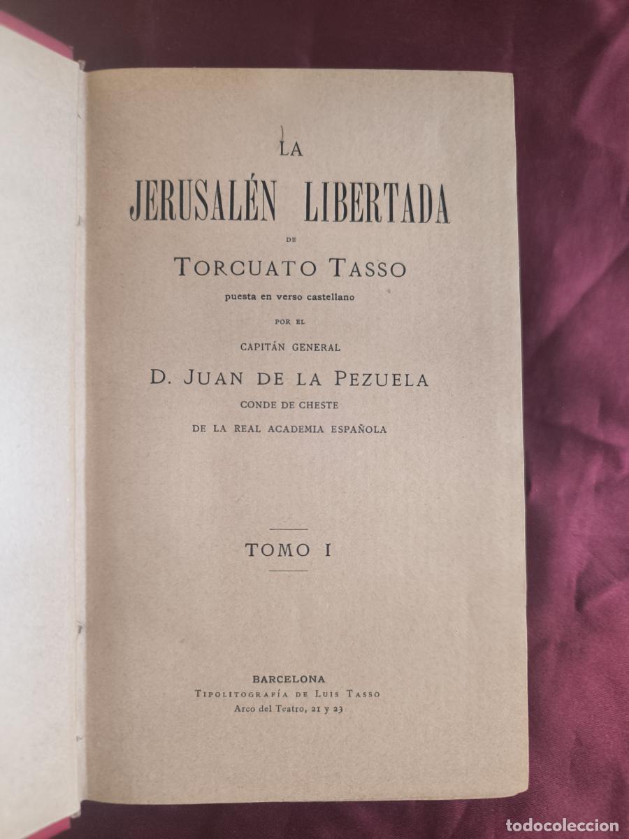 B&uuml;cher: La Jerusal&eacute;n libertada. - Torquato Tasso