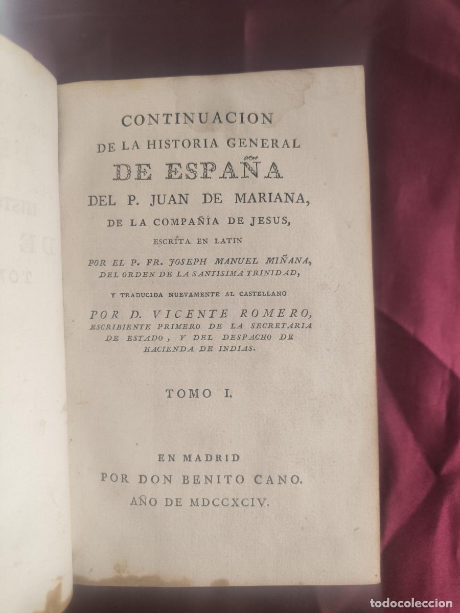 Libri di seconda mano: Historia General de Espa&ntilde;a. tomo VIII y X - Padre Juan de Mariana