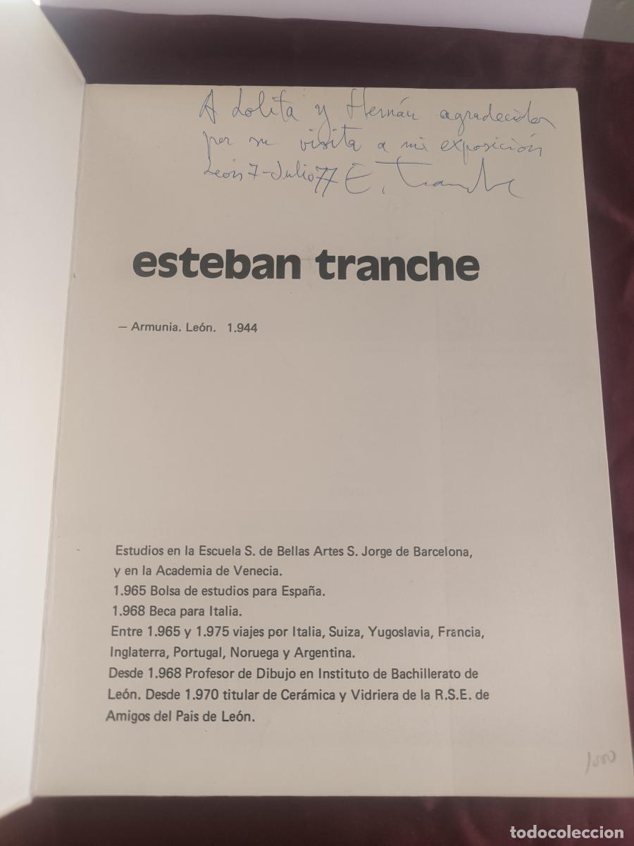 Libros: Esteban Tranche (Cat&aacute;logo de exposici&oacute;n). - Esteban Tranche. - Foto 3