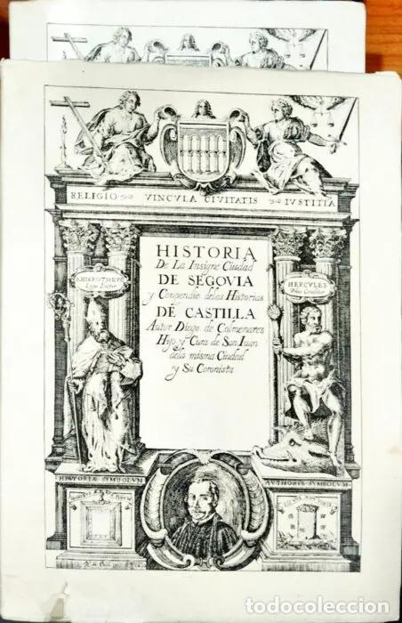books: Historia de la insigne ciudad de Segovia y compendio de las historias de Castilla (2Vol&uacute;menes) facs