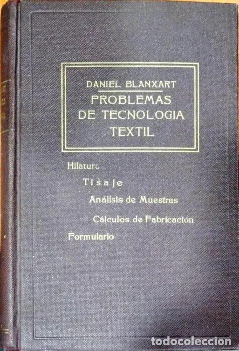 B&uuml;cher: Problemas de tecnolog&iacute;a textil - BLANXART, DANIEL