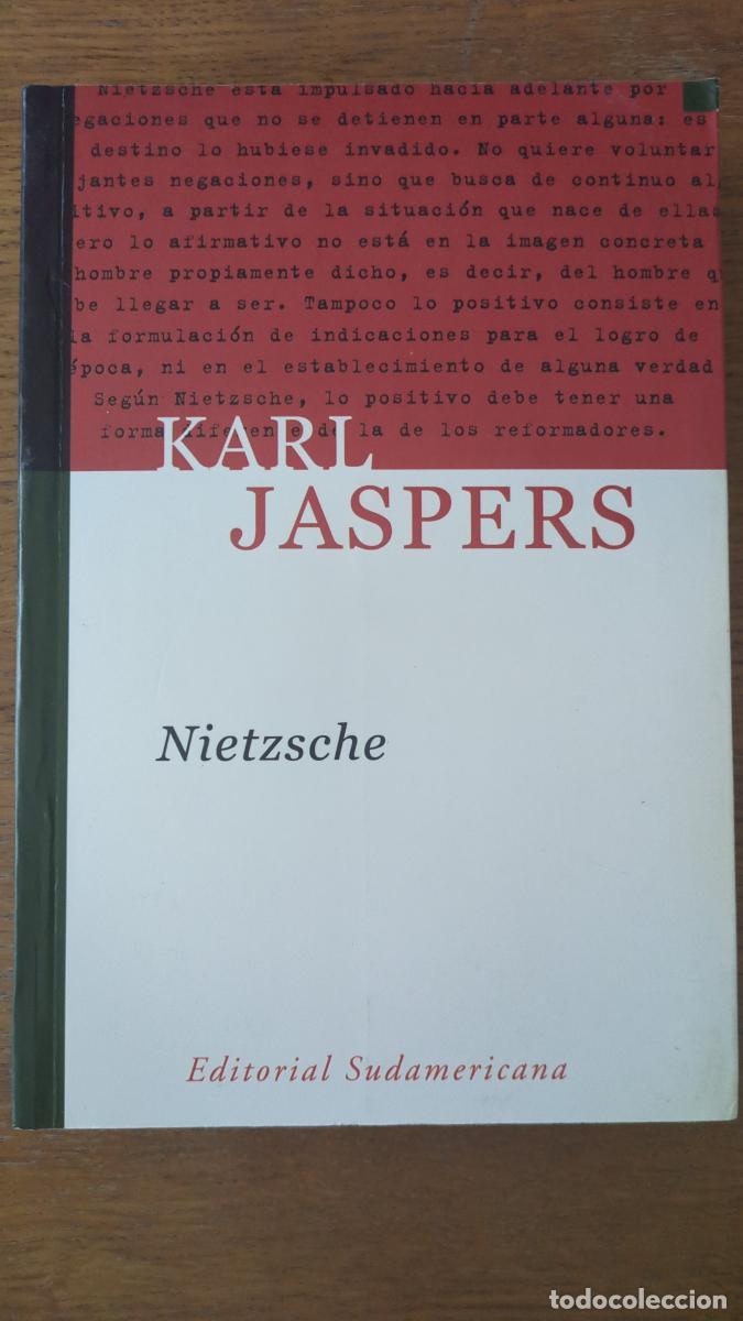 Libros: Nietzsche - Karl Jaspers