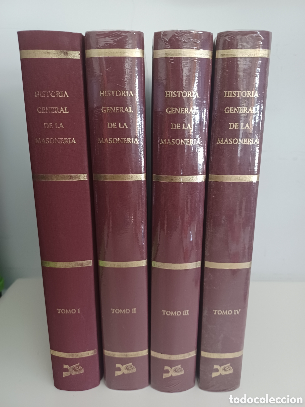 Libros: Historia General de la Masoner&iacute;a. Obra completa 4 tomos/ Danton G./ Edici&oacute;n facsimilar/Xuntanza,2002