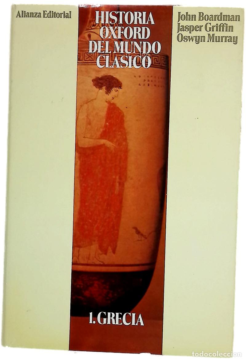 Livres: Historia Oxford del mundo cl&aacute;sico, tomo I: Grecia