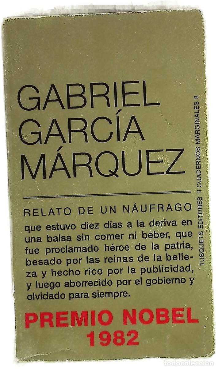 Livres: Relato de un n&aacute;ufrago - Garc&iacute;a M&aacute;rquez, Gabriel