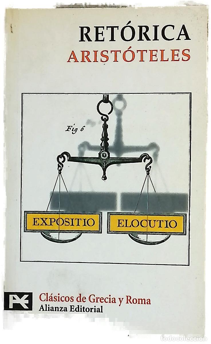 Libros: Ret&oacute;rica - Arist&oacute;teles; Bernab&eacute;, Alberto