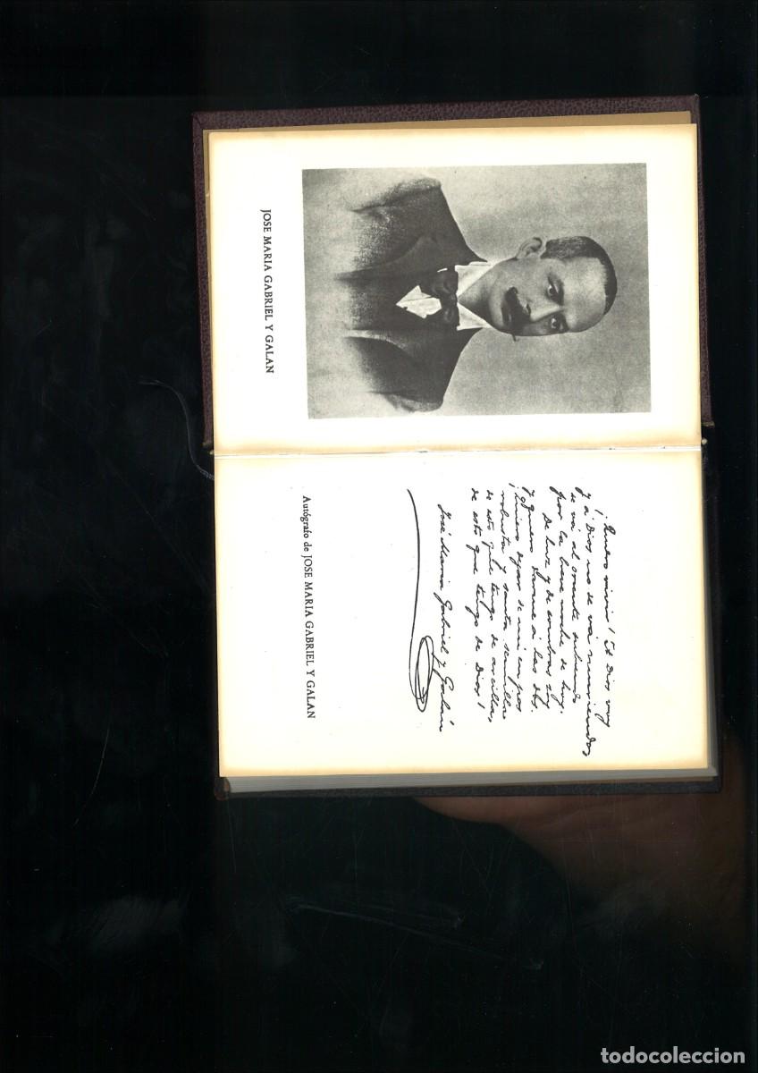 Libros: OBRAS COMPLETAS. Jos&eacute; Mar&iacute;a Gabriel y Gal&aacute;n - Foto 3