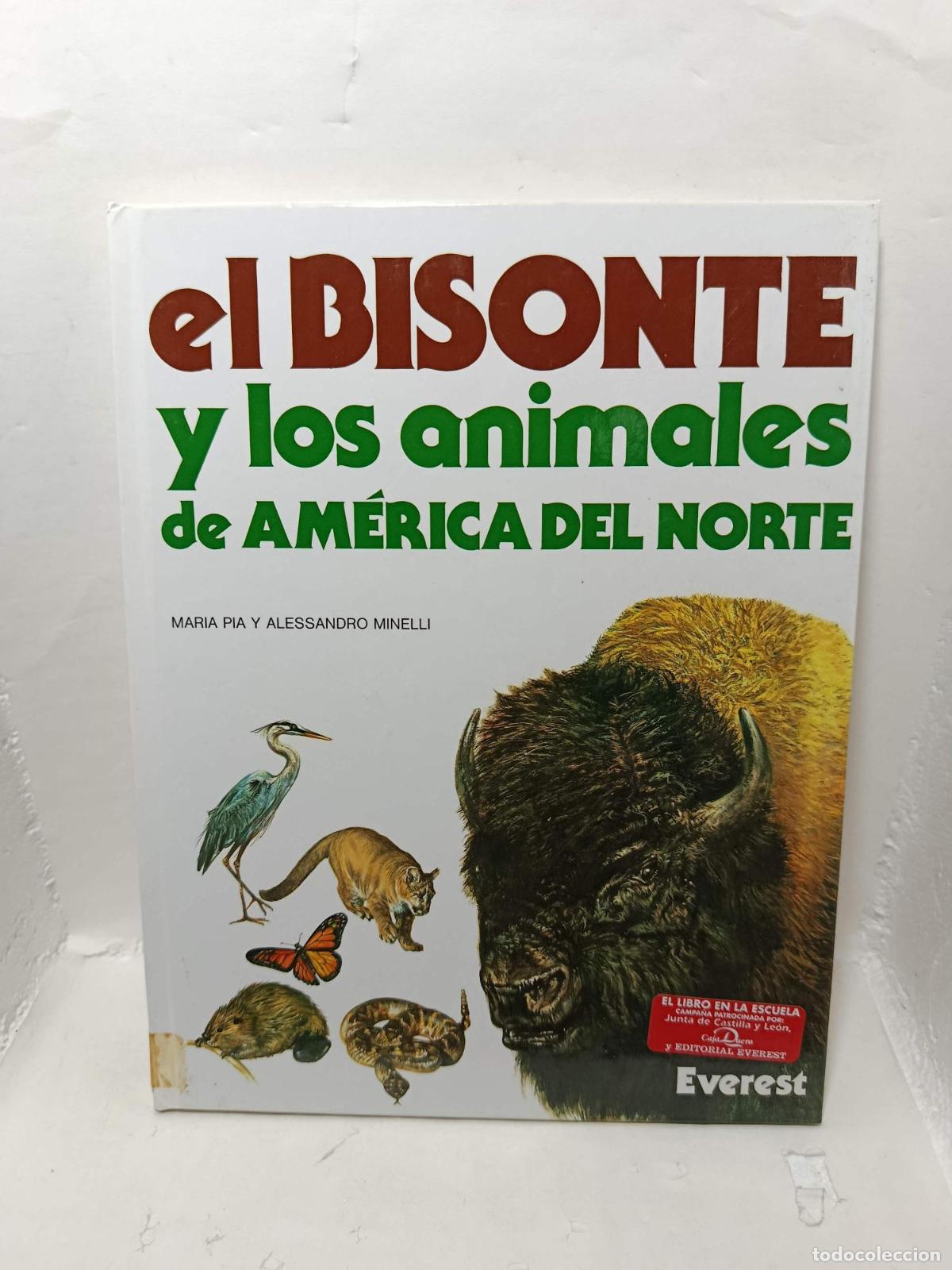 Libri di seconda mano: EL BISONTE, Y LOS ANIMALES DE AM&Eacute;RICA DEL NORTE - Mar&iacute;a P&iacute;a; Alessandro Minelli