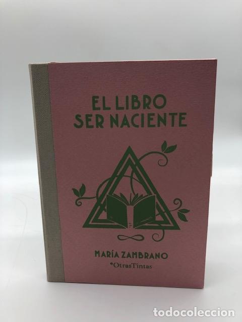 Libros: ZAMBRANO, Mar&iacute;a. - El libro, ser viviente.