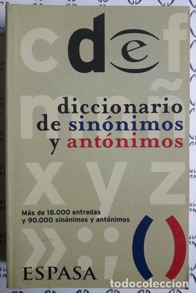 Libri di seconda mano: Diccionario de sin&oacute;nimos y ant&oacute;nimos- 9788422683520