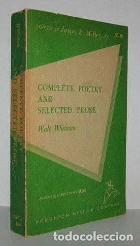 Libros: Complete Poetry and Selected Prose- 9780395051320