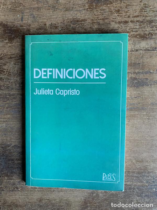 Libros: Definiciones - Capristo Julieta