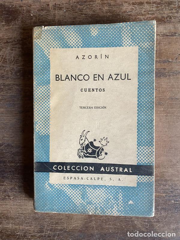 Libros: Blanco en Azul - Azorin - Foto 1