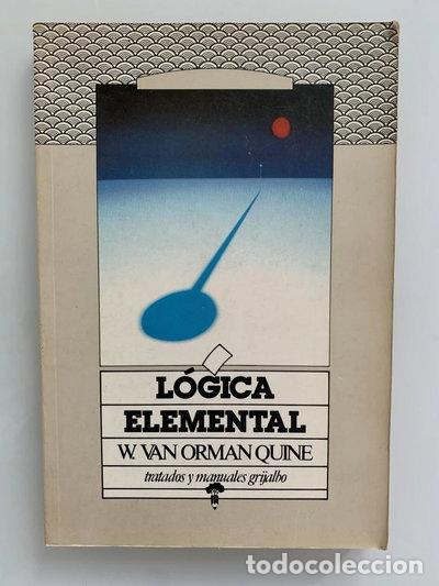 Livros em segunda m&atilde;o: L&oacute;gica elemental- 9789684193543